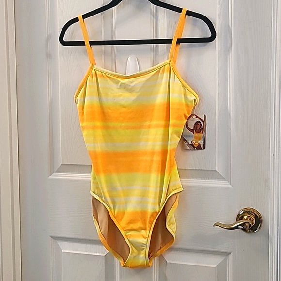NWT Yellow Swimsuit - Picture 1 of 3